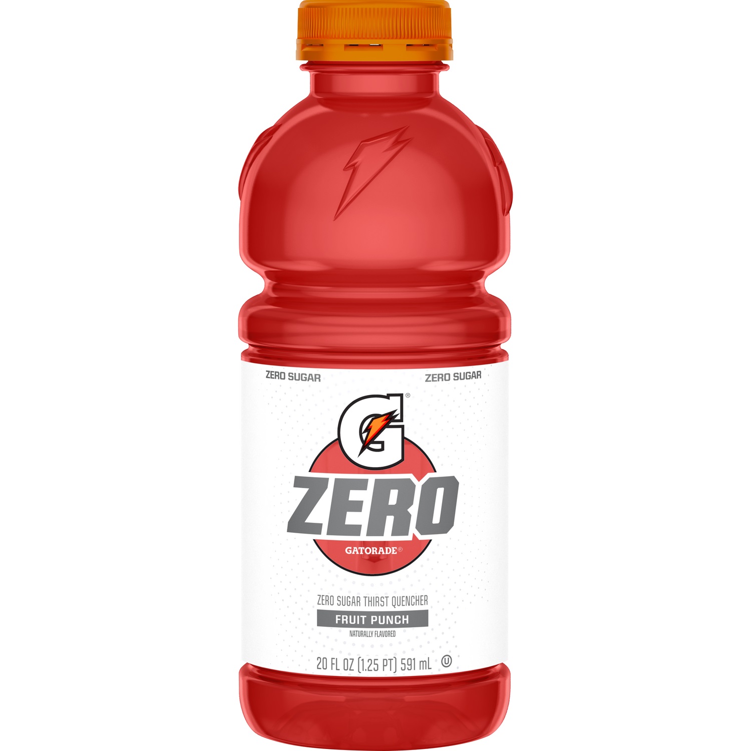 GATORADE, G ZERO, FRUIT PUNCH 24 PACK - Ready To Drink